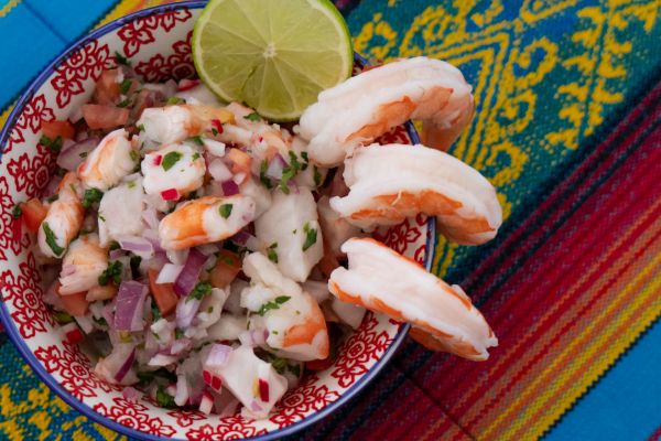 ceviche, chef à domicile traiteur meribel, condrieu, vallé du rhone